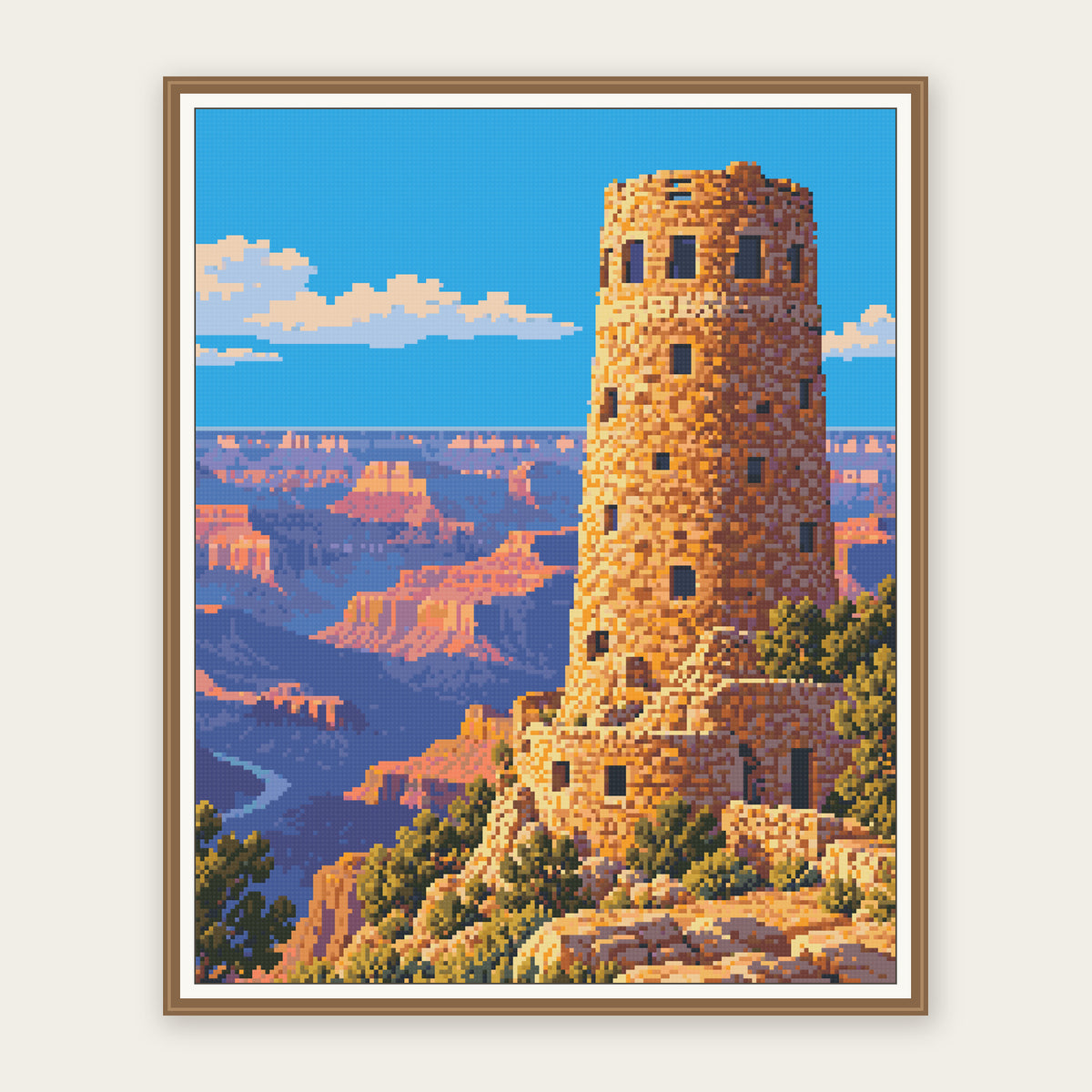 Digital framing preview of the same 40 × 50 cm picture. Frame not included.