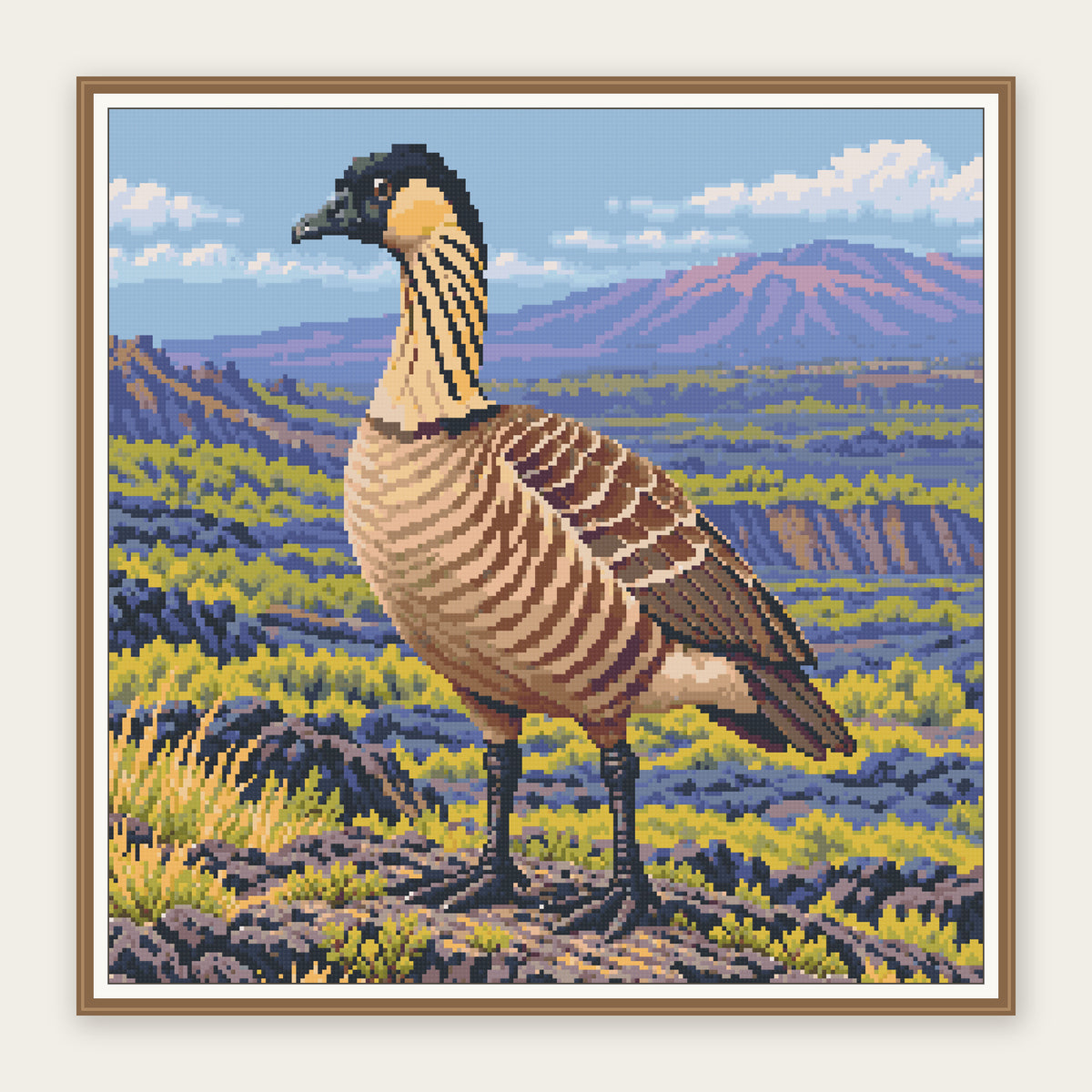 Framing illustration of the 50 × 50 cm picture. Digital drill preview; frame not included.