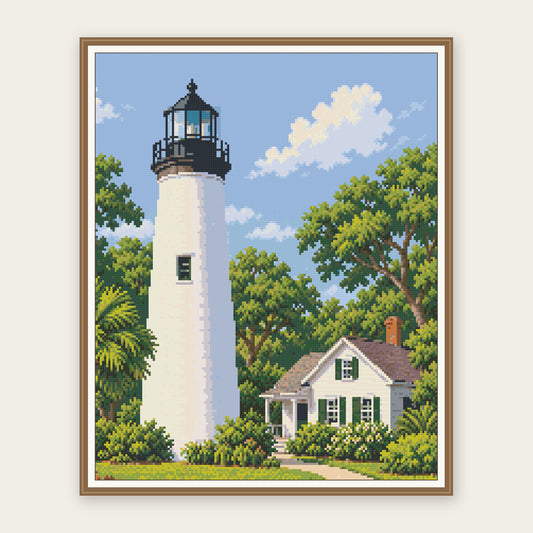 Framing illustration showing the same 40 × 50 cm portrait picture area. Frame not included; digital diamond simulation.