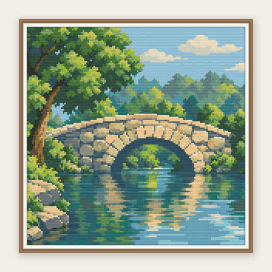 A digital framing idea for the same 40 × 40 cm picture. Frame not included.