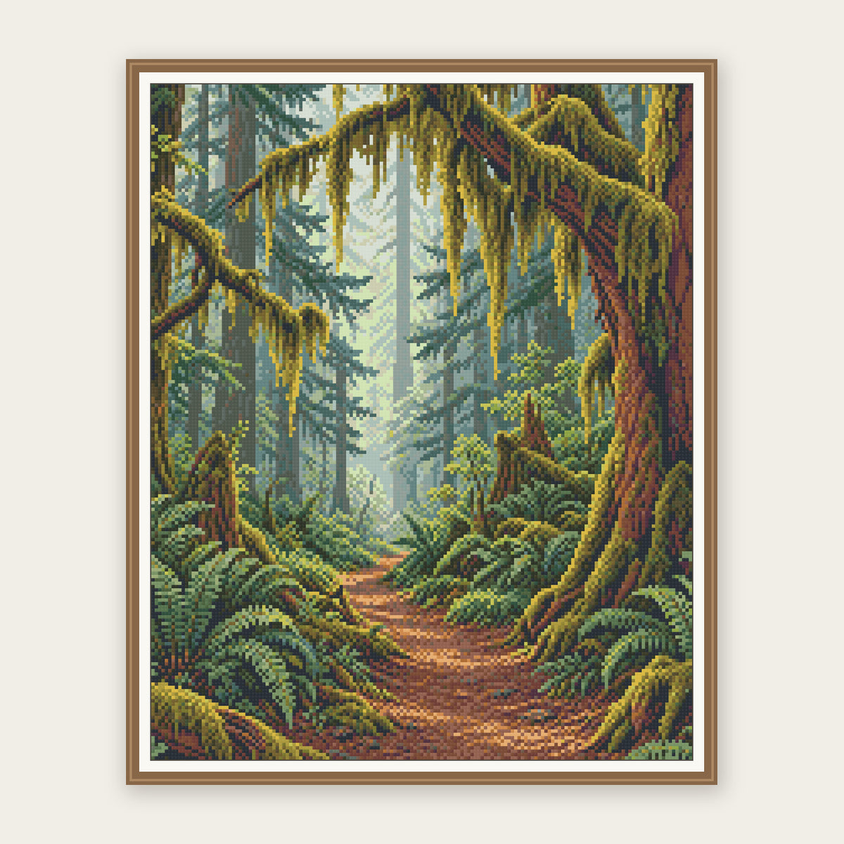 Digital framing preview of the same 40 × 50 cm picture. Frame not included.