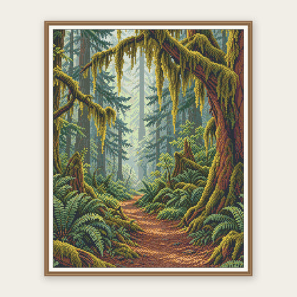Digital framing preview of the same 40 × 50 cm picture. Frame not included.