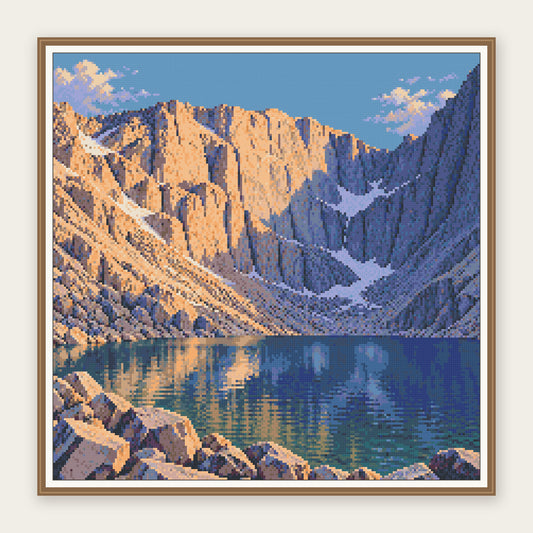 Digital framing illustration showing the same 50 × 50 cm picture. Frame not included.