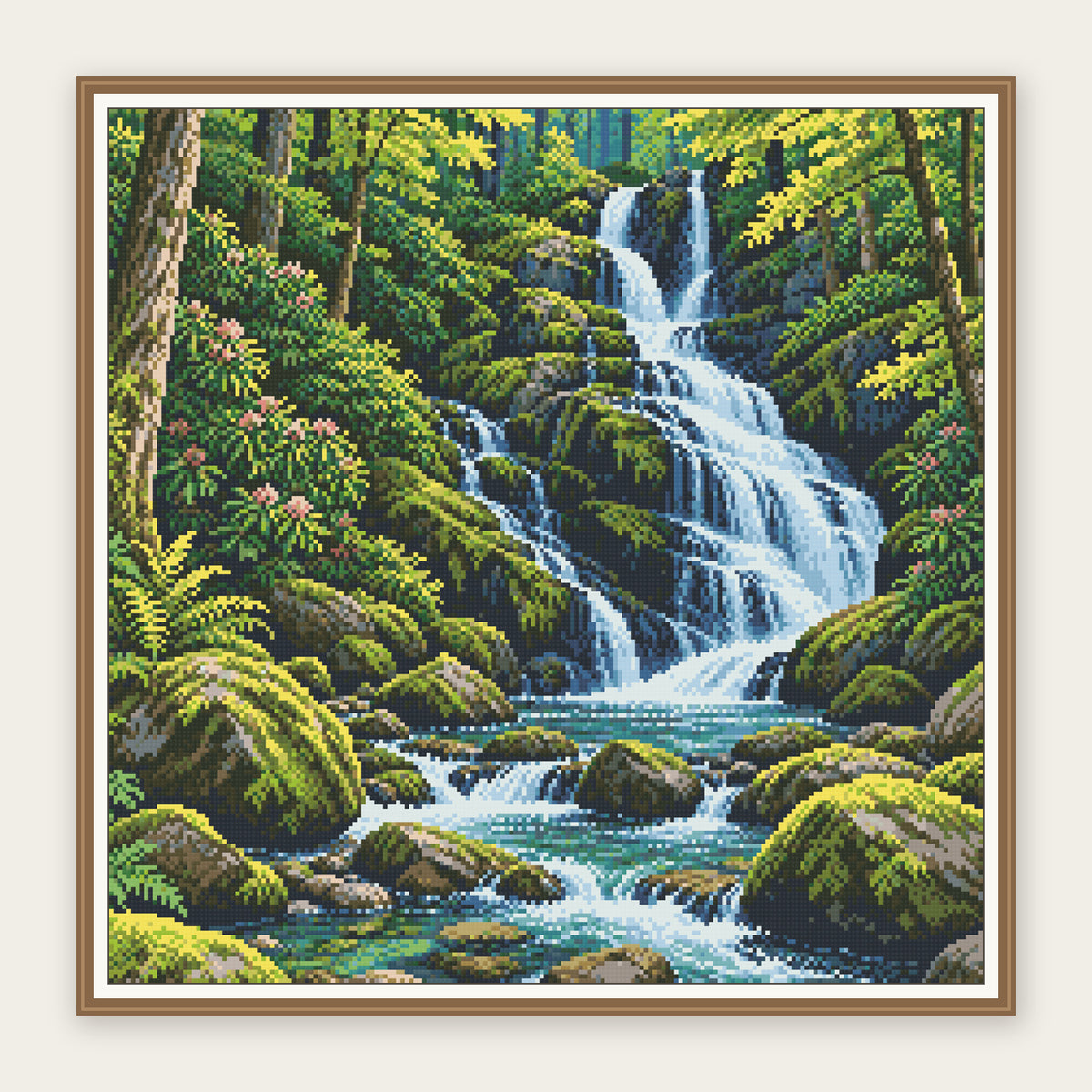 Digital framing preview of the same 50 × 50 cm picture. Frame not included.