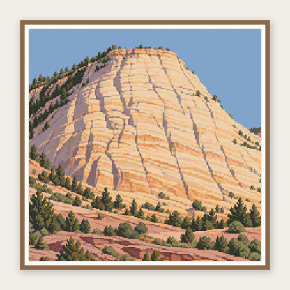 Digital framing preview of the same 50 × 50 cm picture. Frame not included.